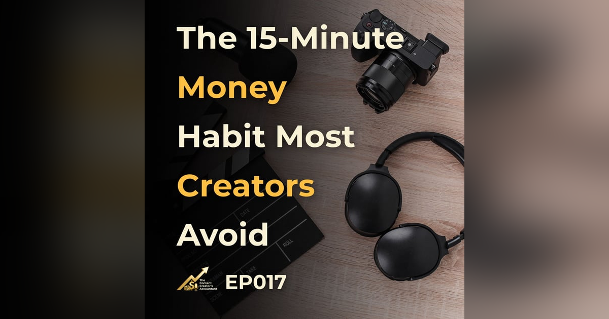 The 15-Minute Money Habit Most Creators Avoid The 15-Minute Money Habit Most Creators Avoid