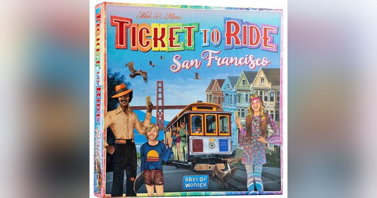 Ticket to Ride: San Francisco by Days of Wonder Ticket to Ride: San Francisco by Days of Wonder