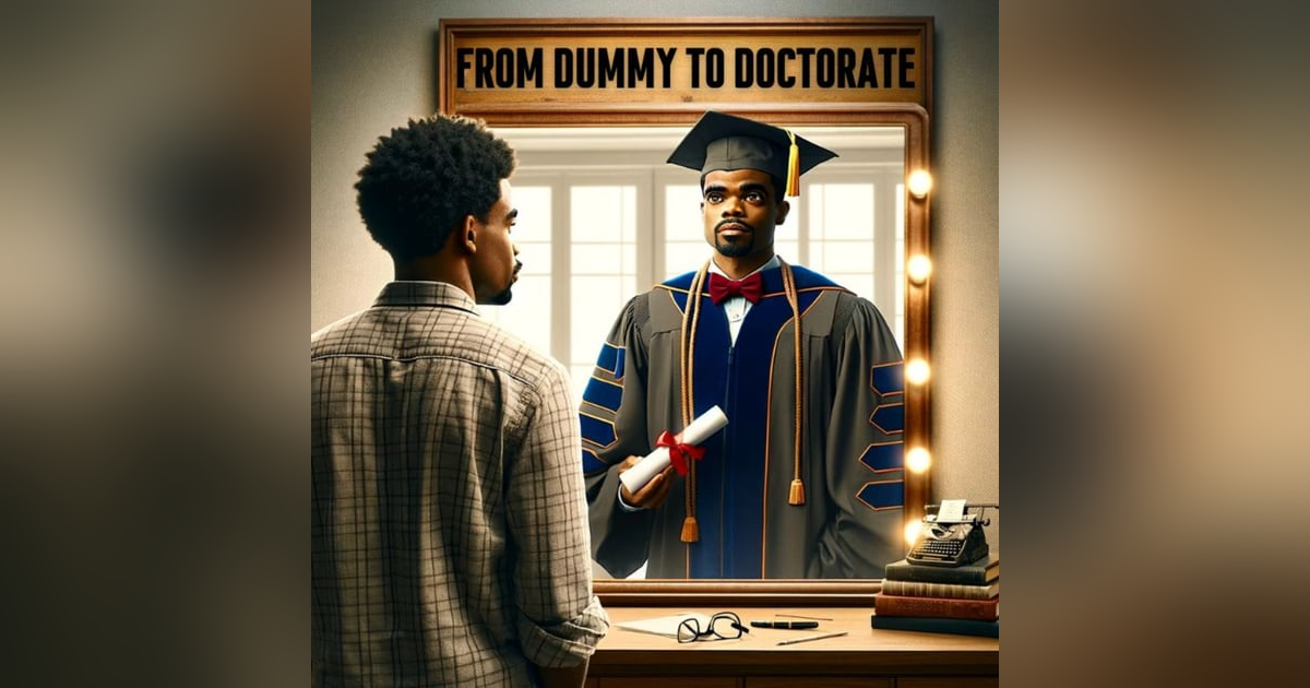 From "DUMMY" to DOCTORATE - How I overcame illiteracy and abuse to earn my Doctorate in Business Administration From "DUMMY" to DOCTORATE - How I overcame illiteracy and abuse to earn my Doctorate in Business Administration