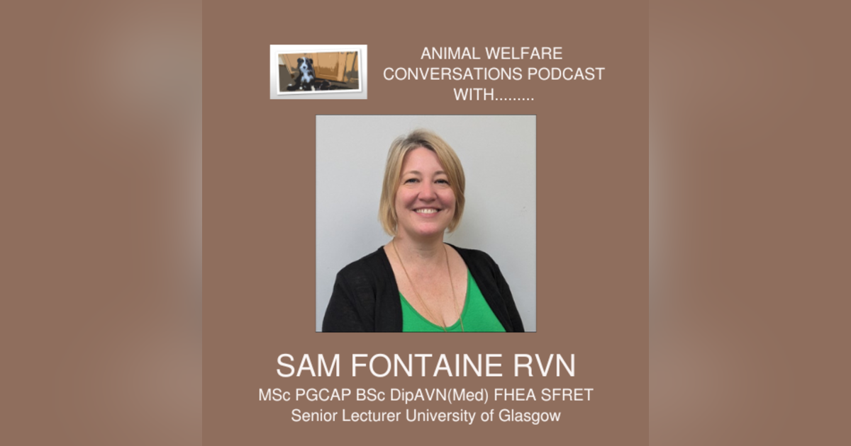 Episode 11 Sam Fontaine RVN - Giving Vet Nurses a Seat at the Table Episode 11 Sam Fontaine RVN - Giving Vet Nurses a Seat at the Table