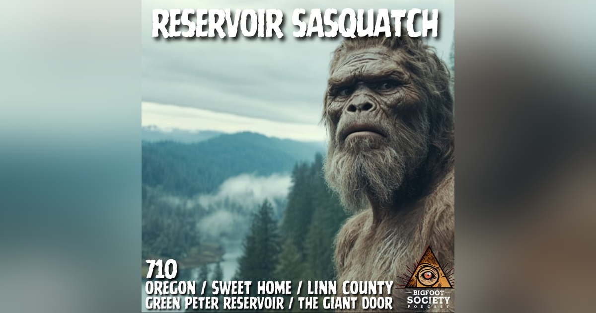 Sasquatch at the Giant Door | Oregon Sasquatch at the Giant Door | Oregon