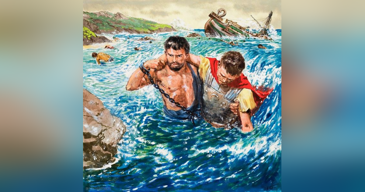 How God Keeps His Promises. (Sometimes the Ship Will Be Utterly Destroyed!) #59 Reading Acts 27 How God Keeps His Promises. (Sometimes the Ship Will Be Utterly Destroyed!) #59 Reading Acts 27