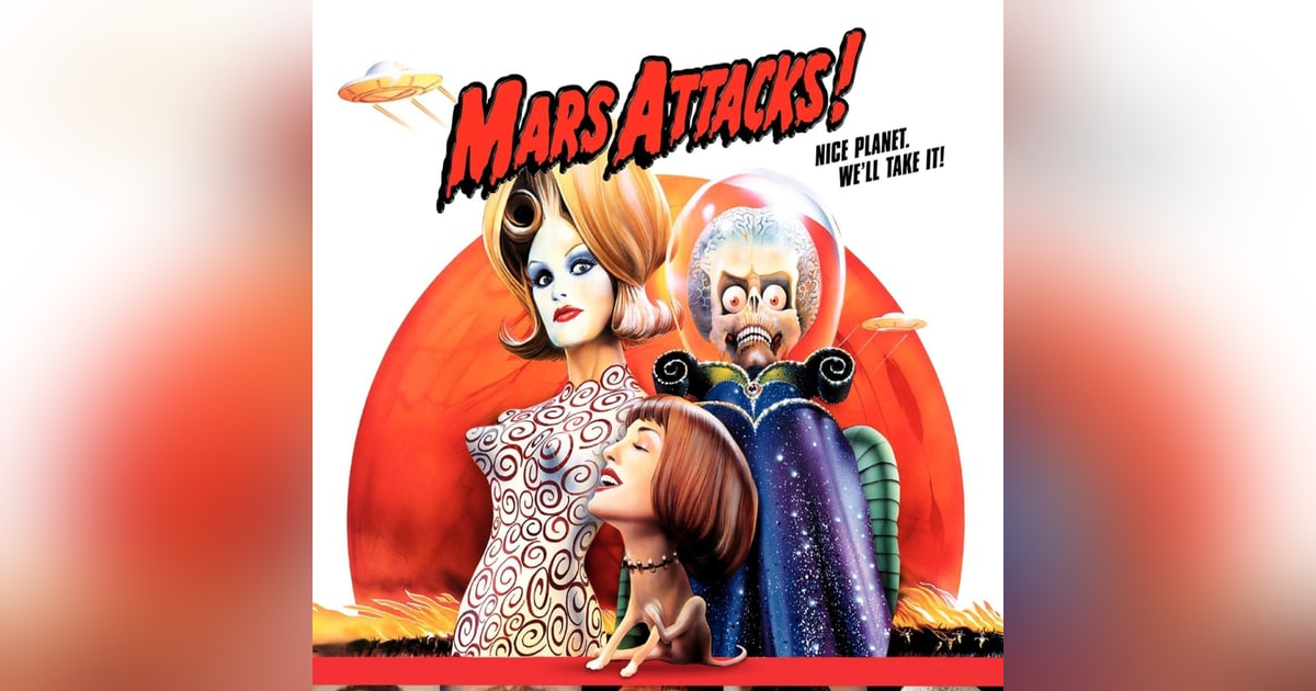 31 Days of Horror, 2025: Day 10 - Mars Attacks (1996) 31 Days of Horror, 2025: Day 10 - Mars Attacks (1996)