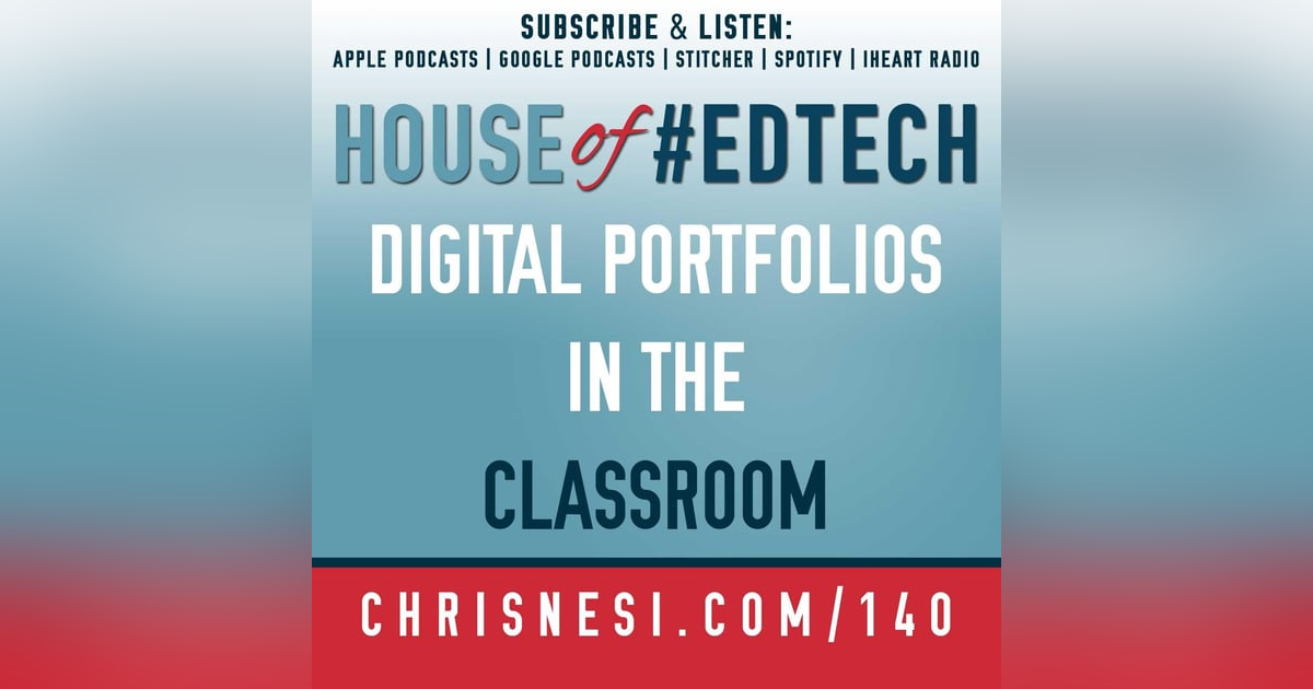Digital Portfolios in the Classroom - HoET140 Digital Portfolios in the Classroom - HoET140