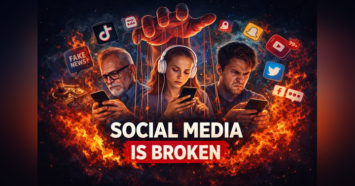image for Social Media Is Broken, And We’re All Addicted