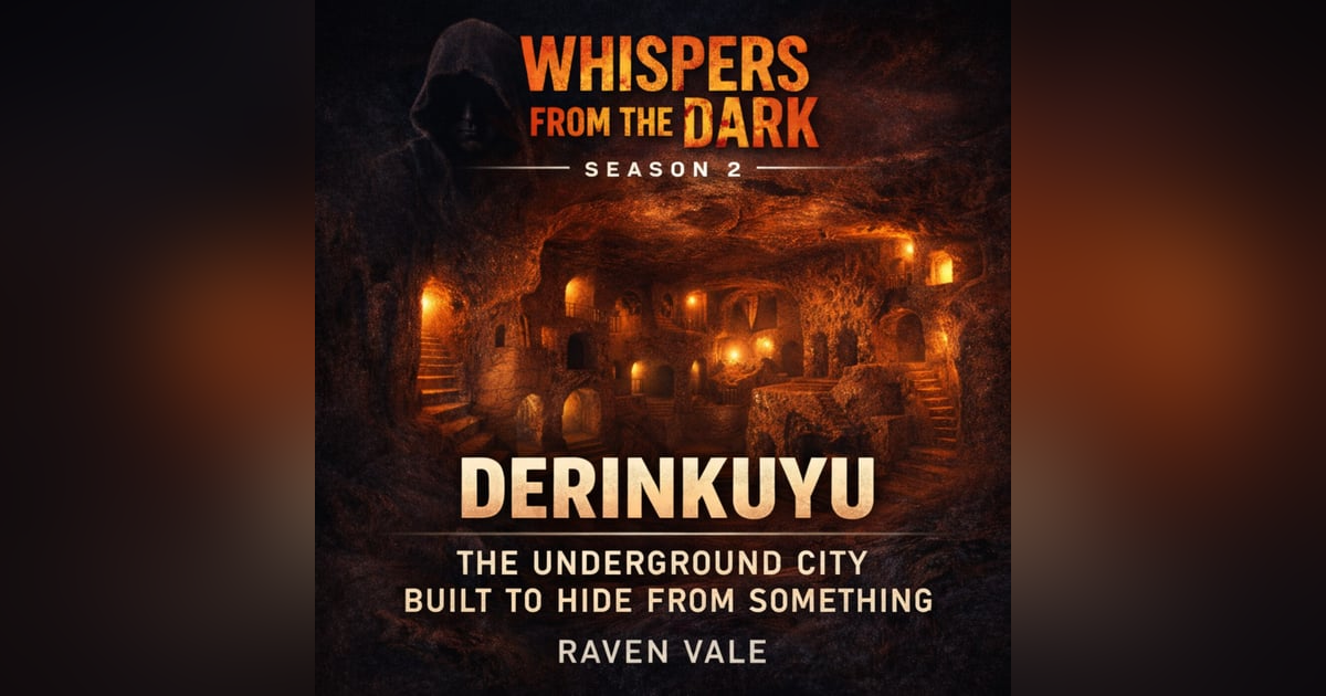 Derinkuyu: The Underground City Built to Hide from Something Derinkuyu: The Underground City Built to Hide from Something