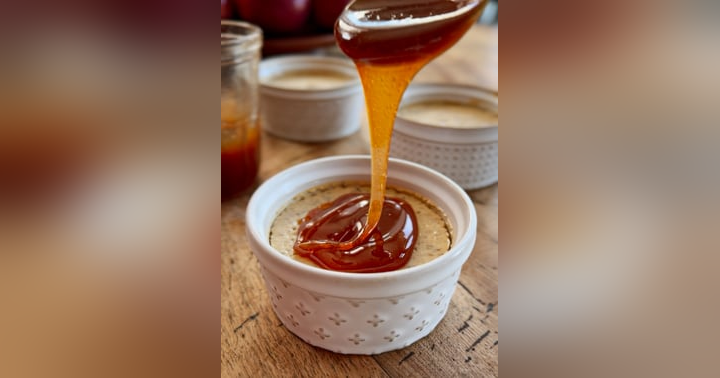image for Crustless Chai Spiced Apple Cider Cheesecakes