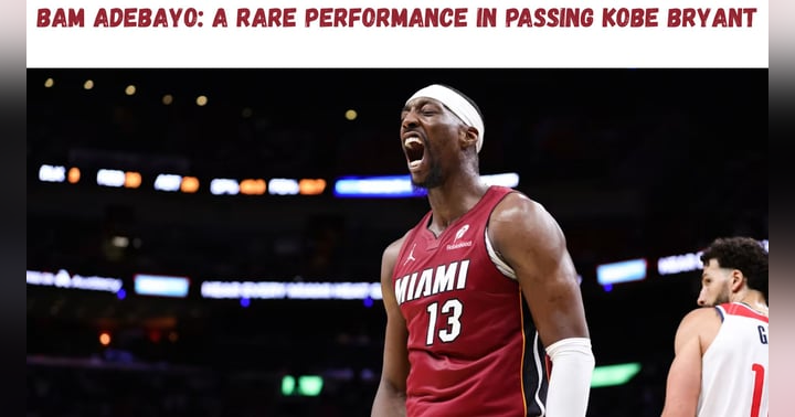 image for "Bam Adebayo: A Rare Performance In Passing Kobe Bryant"