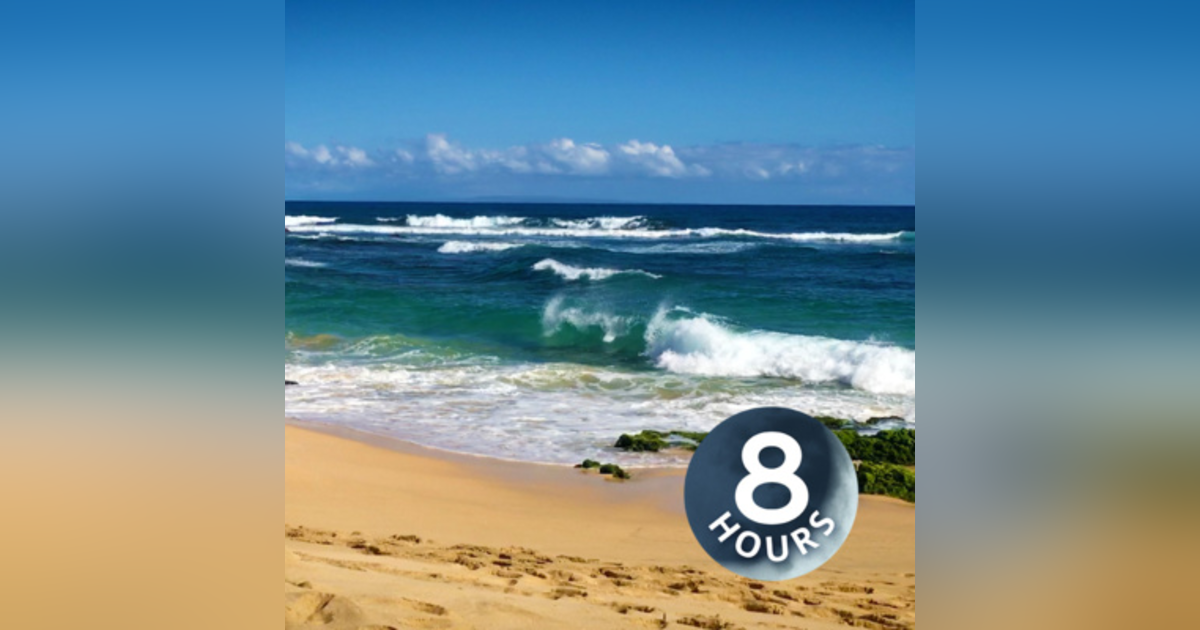 Ocean Sleep Sounds White Noise 8 Hours | Waves Crashing on Beach in Hawaii for Sleeping, Relaxation Ocean Sleep Sounds White Noise 8 Hours | Waves Crashing on Beach in Hawaii for Sleeping, Relaxation