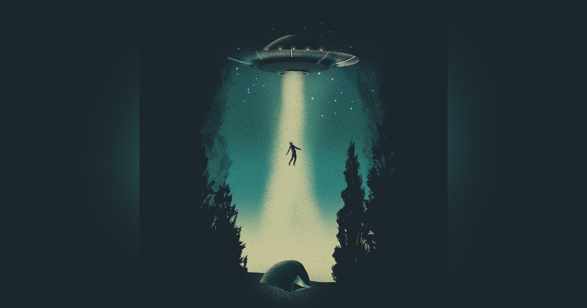 A UFO Guy and Marley Woods A UFO Guy and Marley Woods