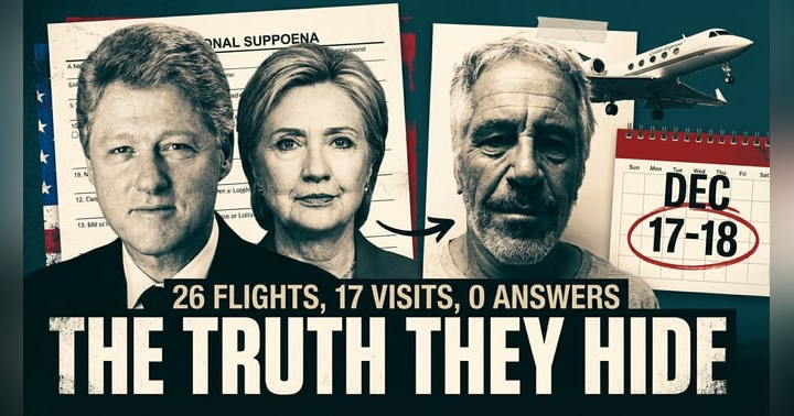 image for The Clinton-Epstein Files: What Bill and Hillary Don't Want You to Know Before Their December 17th Depositions