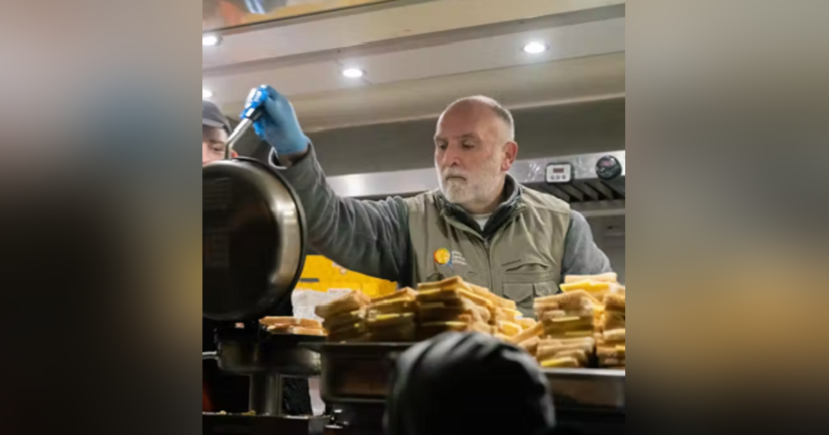 Jose Andres, Fights With A Spatula Instead Of A Gun Jose Andres, Fights With A Spatula Instead Of A Gun