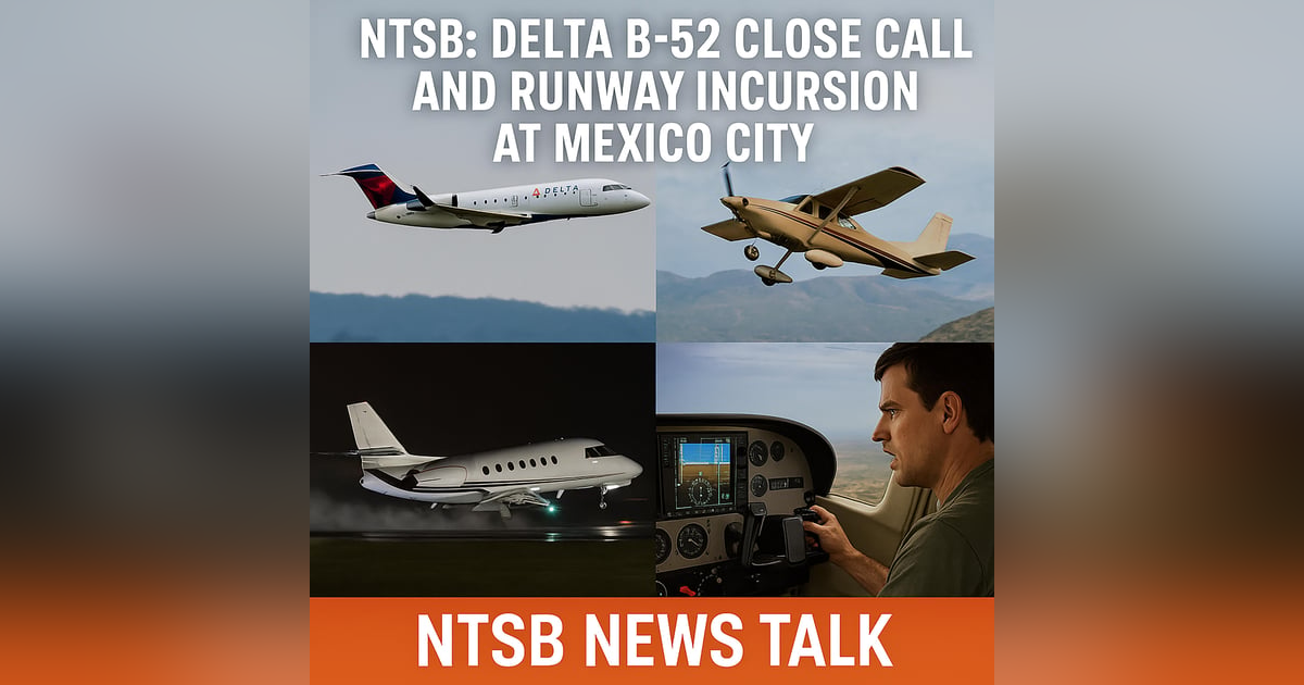 NTSB: Delta B-52 Close Call and Runway Incursion at Mexico City NTSB: Delta B-52 Close Call and Runway Incursion at Mexico City