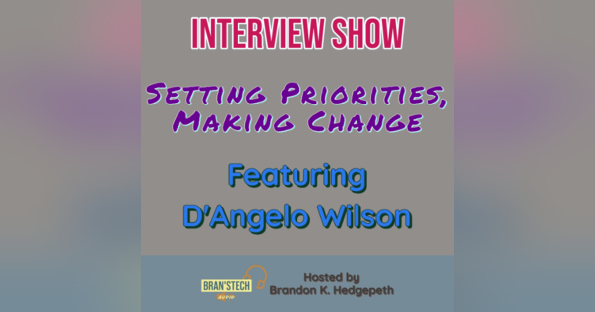 Setting Priorities, Making Change | Interview Show Setting Priorities, Making Change | Interview Show