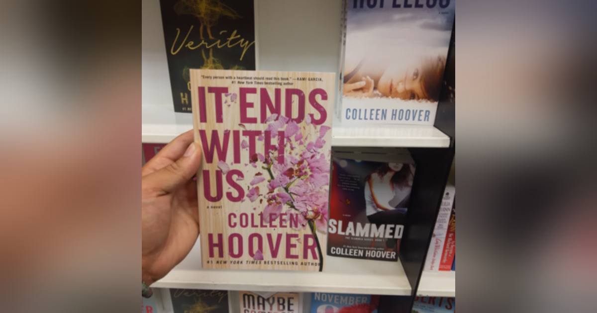 4. It Ends With Us by Colleen Hoover Book Review 4. It Ends With Us by Colleen Hoover Book Review