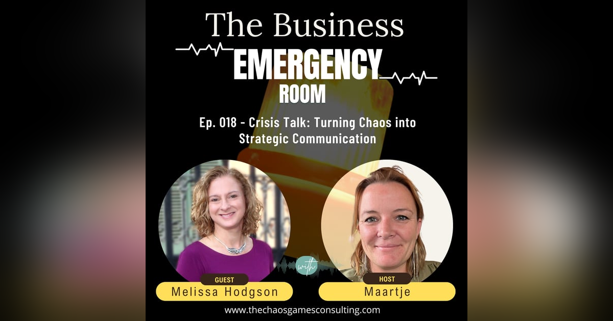 Crisis Talk: Turning Chaos into Strategic Communication Crisis Talk: Turning Chaos into Strategic Communication