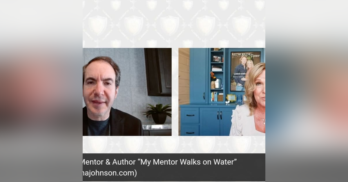 Donna Johnson, Mentor and Author of My Mentor Walks on Water Donna Johnson, Mentor and Author of My Mentor Walks on Water