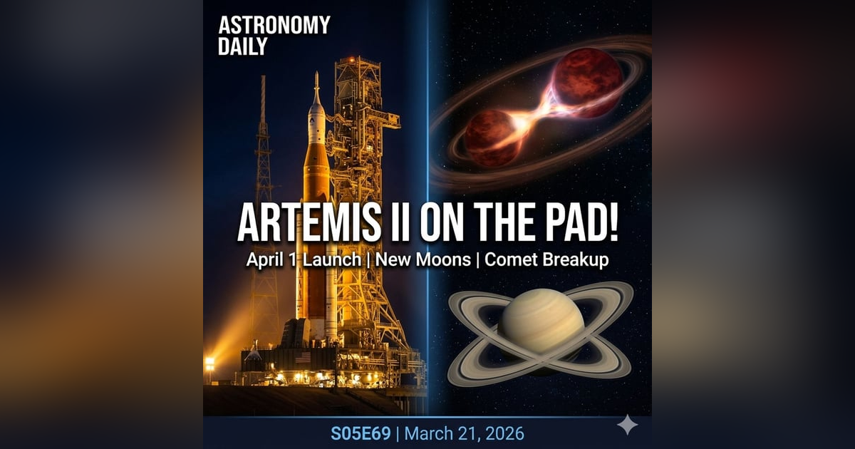 Moon Rocket, Lost Spacecraft, and a Comet That Fell Apart on Camera Moon Rocket, Lost Spacecraft, and a Comet That Fell Apart on Camera