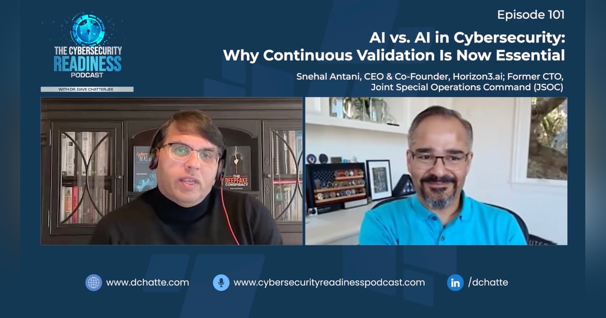 Episode 101: AI vs. AI in Cybersecurity: Why Continuous Validation Is Now Essential Episode 101: AI vs. AI in Cybersecurity: Why Continuous Validation Is Now Essential