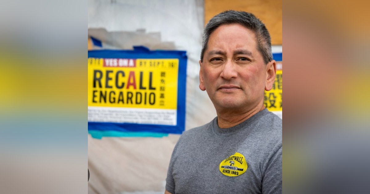 Supervisor Joel Engardio loses the Recall Election. Talking with Albert Chow Supervisor Joel Engardio loses the Recall Election. Talking with Albert Chow