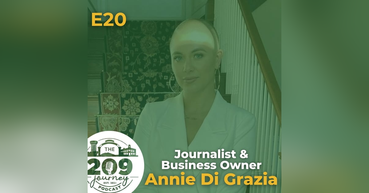 S1E20 - Turlock's Journalist/Business Owner, Annie Di Grazia! S1E20 - Turlock's Journalist/Business Owner, Annie Di Grazia!