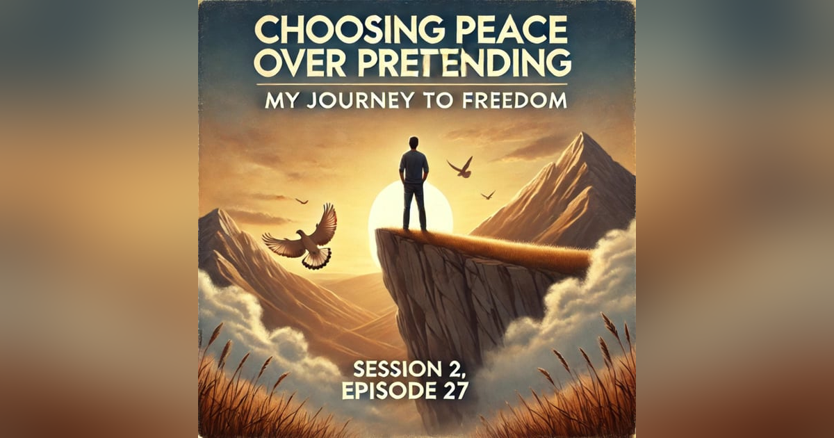 Season 2, Episode 27 Choosing Peace Over Pretending: My Journey to Freedom | Speech Season 2, Episode 27 Choosing Peace Over Pretending: My Journey to Freedom | Speech