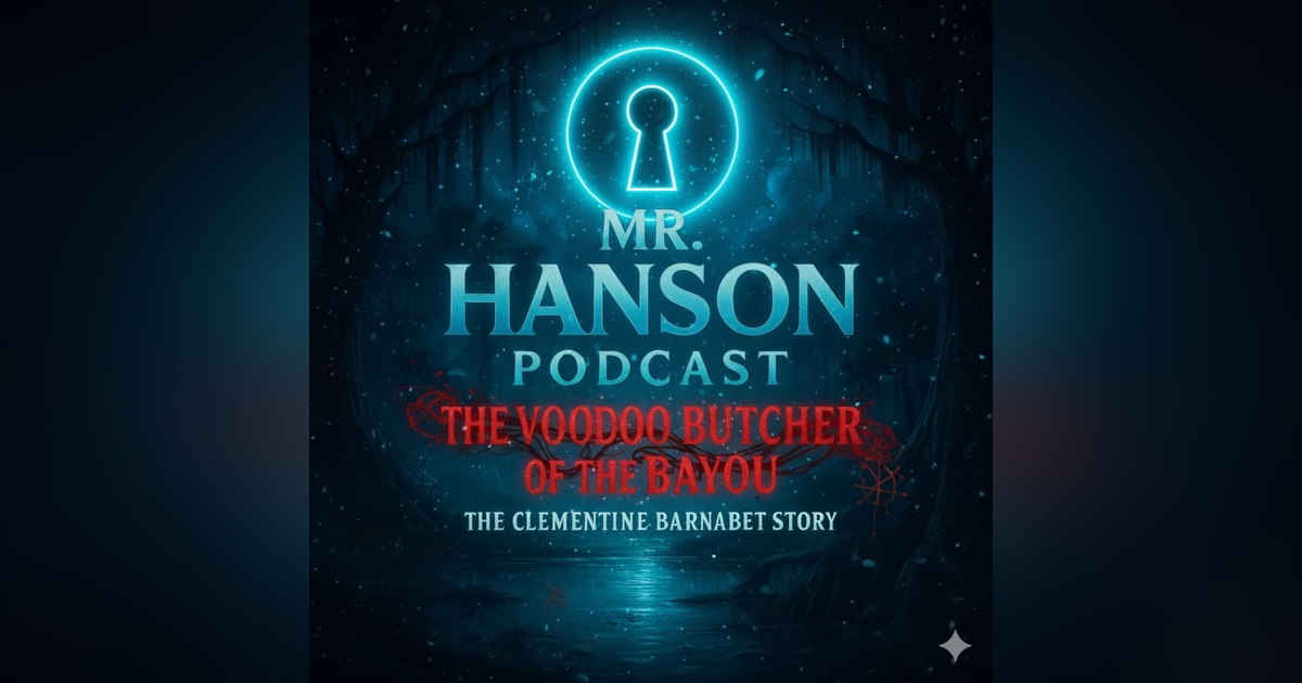 S E2: MR HANSoN THE VOODOO BUTCHER OF THE BAYOU: The Clementine Barnabet Story S E2: MR HANSoN THE VOODOO BUTCHER OF THE BAYOU: The Clementine Barnabet Story