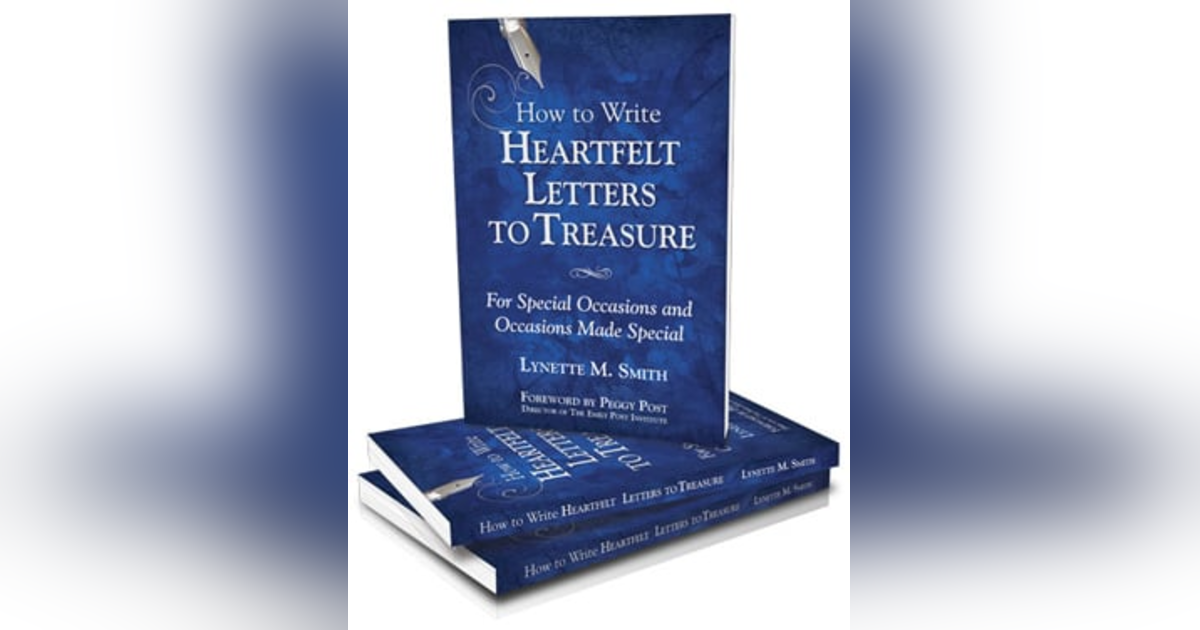 Lynette Smith- Author of ”How to Write Heartfelt Letters To Treasure Lynette Smith- Author of ”How to Write Heartfelt Letters To Treasure