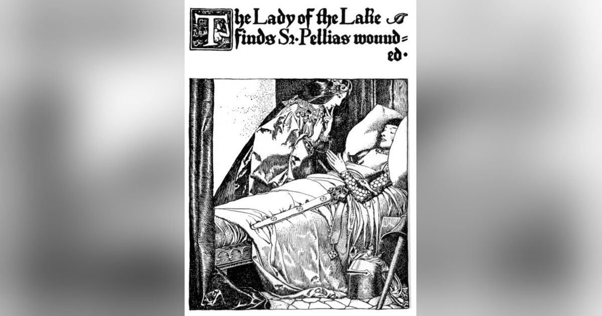THE STORY OF SIR PELIAS (CHAPS 5-6) by HOWARD PYLE from THE STORY OF KING ARTHUR THE STORY OF SIR PELIAS (CHAPS 5-6) by HOWARD PYLE from THE STORY OF KING ARTHUR