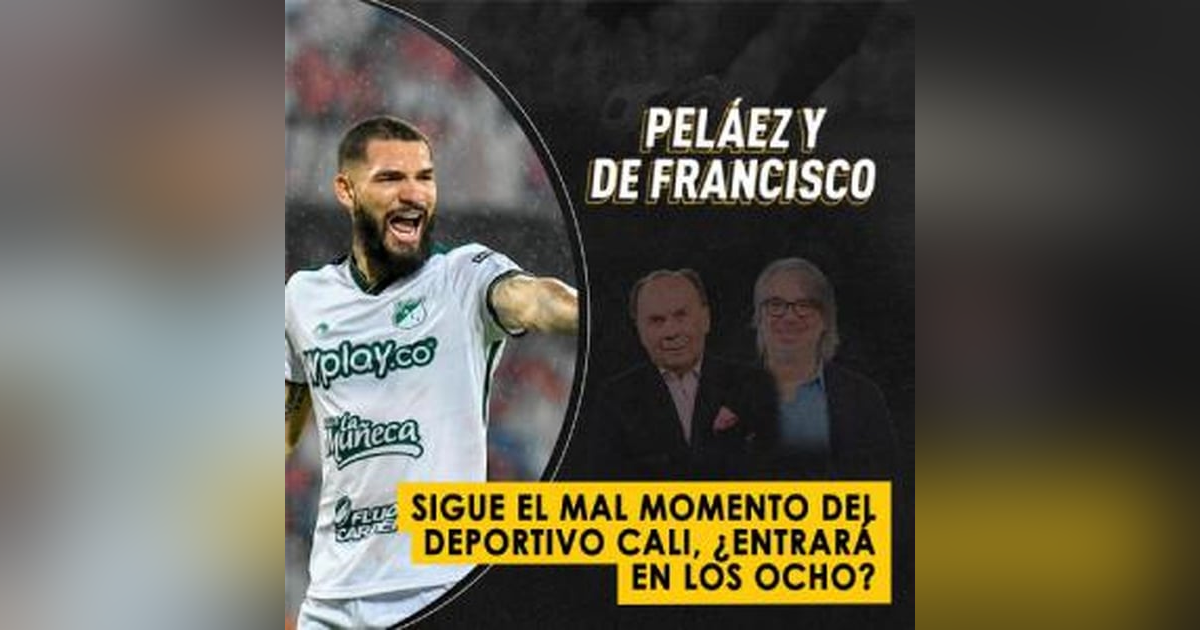Sigue el mal momento del Deportivo Cali, ¿entrará en los ocho? Sigue el mal momento del Deportivo Cali, ¿entrará en los ocho?