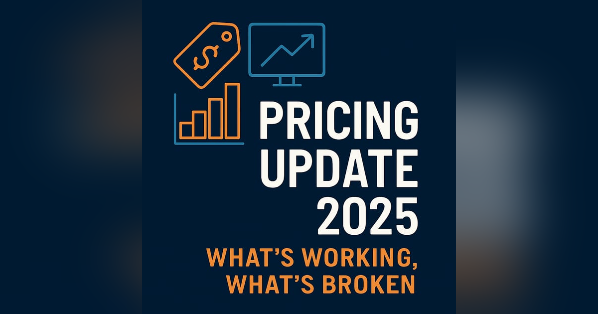 Episode 561 - What’s Changing in Pricing? An Update for Professionals Episode 561 - What’s Changing in Pricing? An Update for Professionals