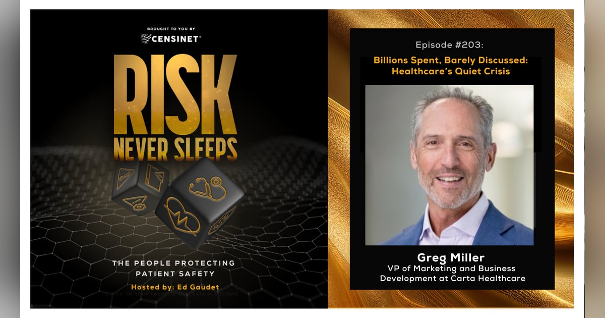 Episode #203. Billions Spent, Barely Discussed: Healthcare’s Quiet Crisis, with Greg Miller, VP of Marketing and Business Development at Carta Healthcare Episode #203. Billions Spent, Barely Discussed: Healthcare’s Quiet Crisis, with Greg Miller, VP of Marketing and Business Development at Carta Healthcare