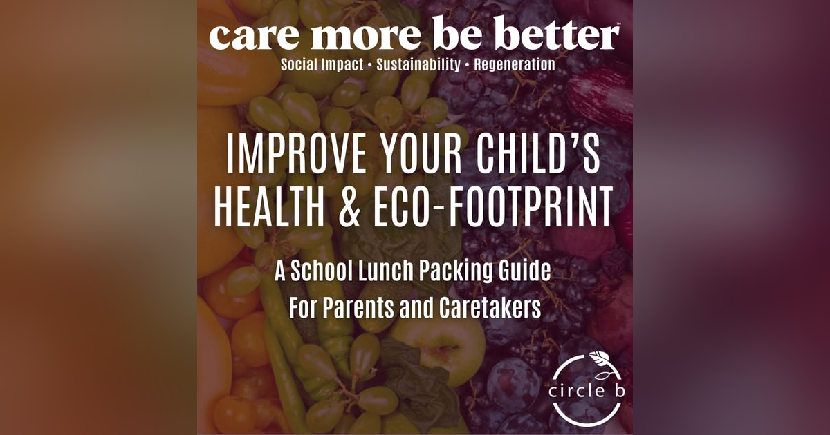 Improve Your Child's Health & Eco-Footprint: A School Lunch Packing Guide For Parents Improve Your Child's Health & Eco-Footprint: A School Lunch Packing Guide For Parents