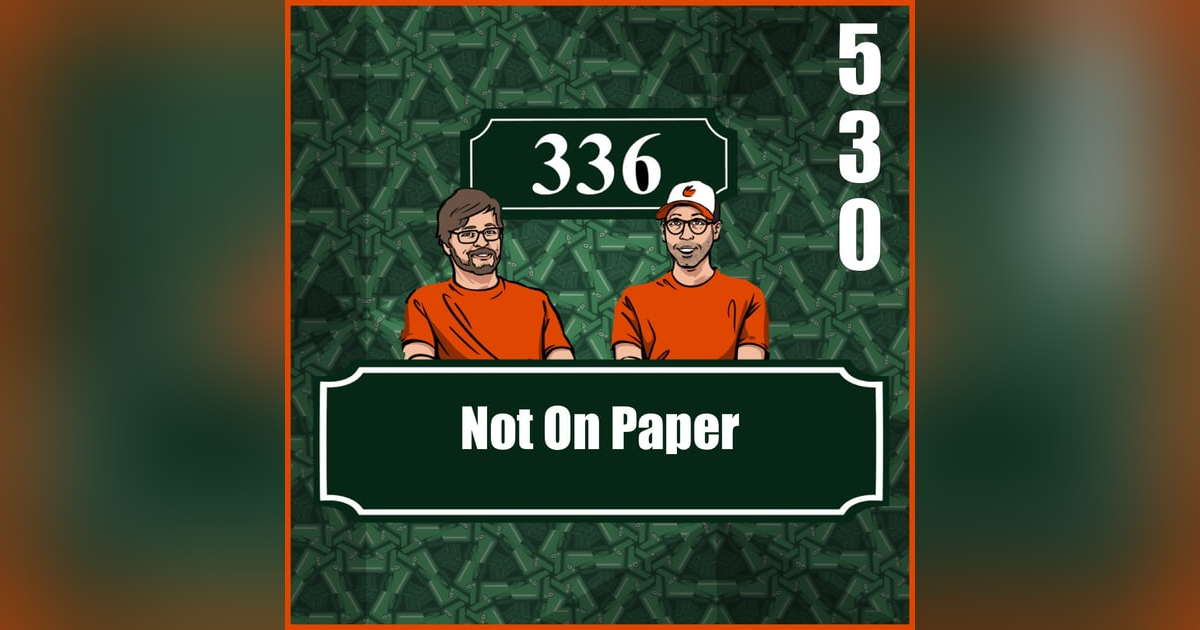Pod 530 : Not on Paper Pod 530 : Not on Paper