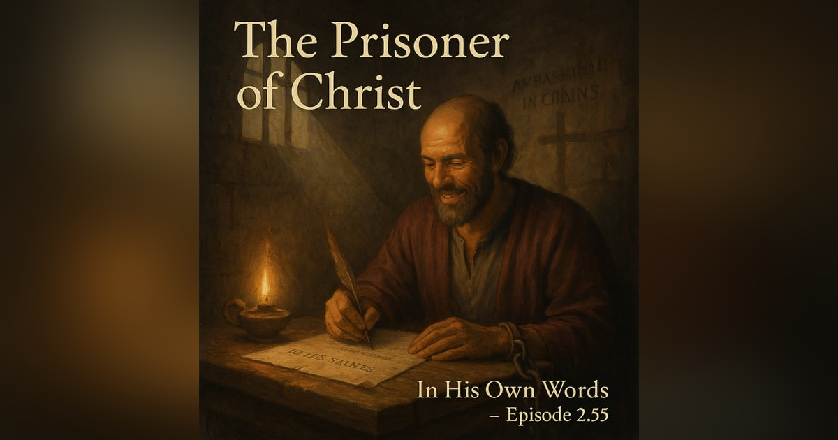 Paul in His Own Words 3 | The Prisoner of Christ Paul in His Own Words 3 | The Prisoner of Christ