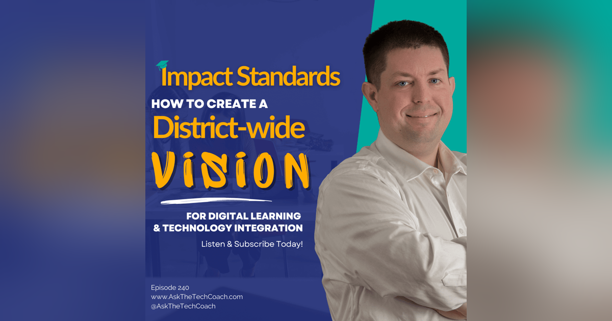 How do you create a district-wide vision for Digital Learning? How do you create a district-wide vision for Digital Learning?