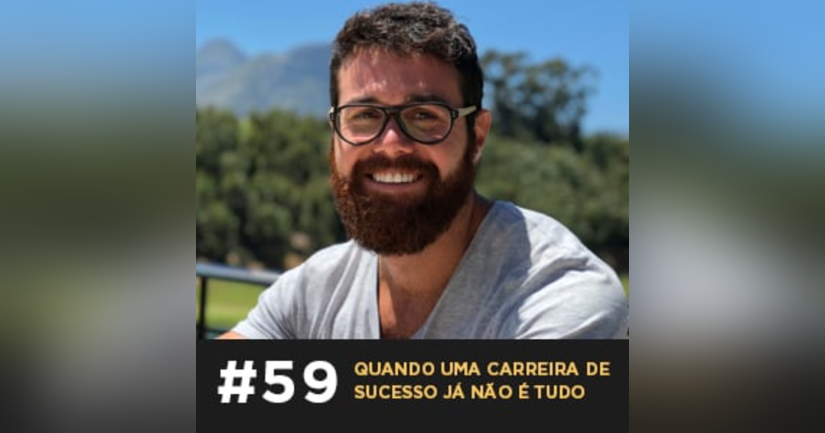 Café com ADM 059 - Quando uma carreira de sucesso já não é tudo Café com ADM 059 - Quando uma carreira de sucesso já não é tudo