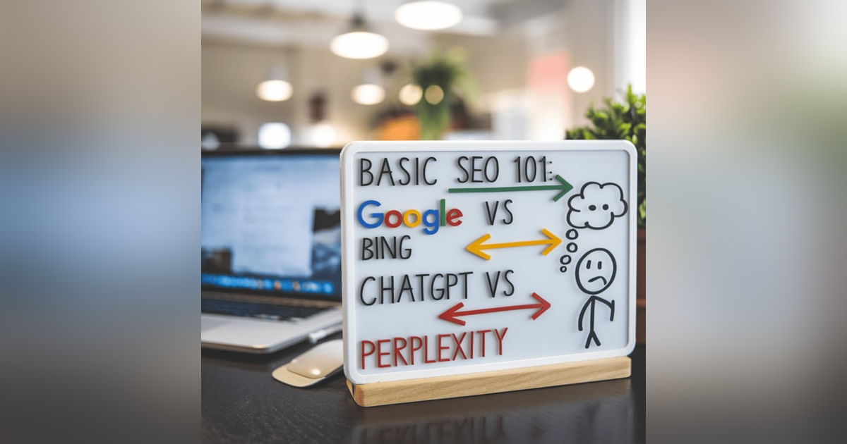 Basic SEO 101: Google vs Bing vs ChatGPT vs Perplexity with Favour Obasi-ike | Marketing Club on Clubhouse App ๐ค Basic SEO 101: Google vs Bing vs ChatGPT vs Perplexity with Favour Obasi-ike | Marketing Club on Clubhouse App ๐ค