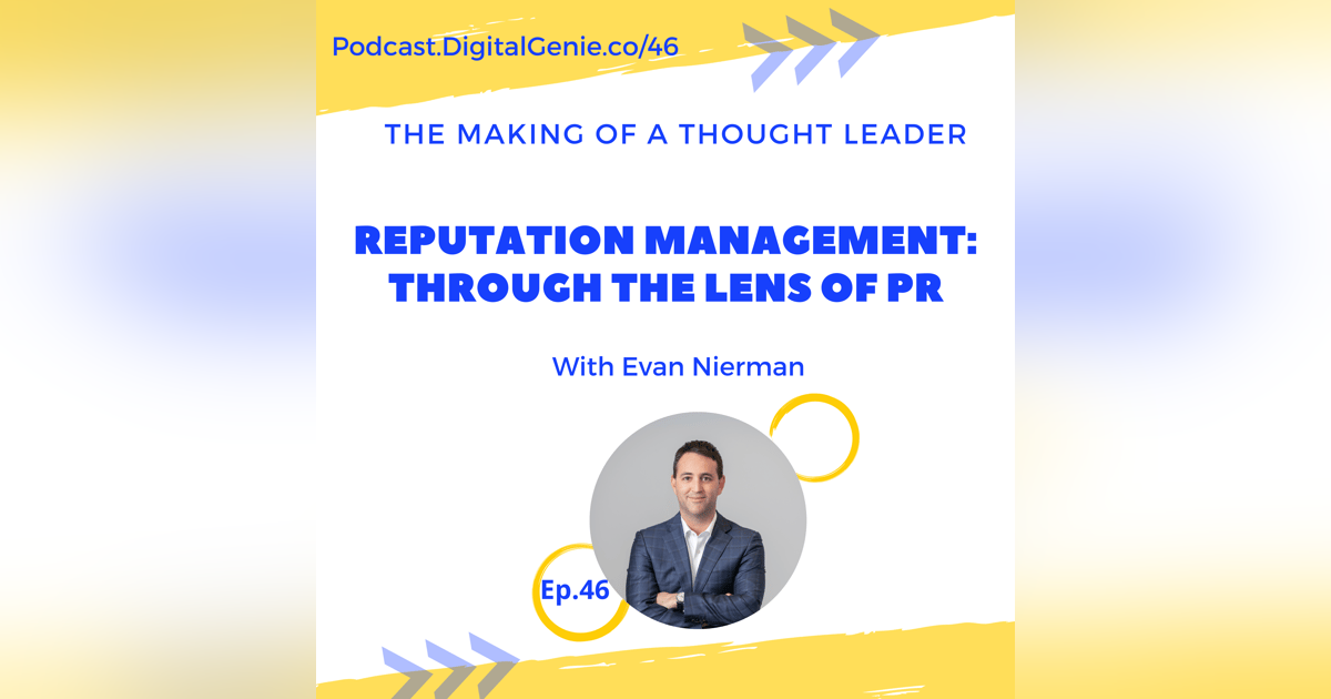 Reputation Management: Through the Lens of PR Reputation Management: Through the Lens of PR