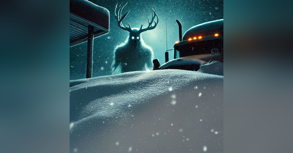 I Was Hunted by a Cryptid in a Snowstorm I Was Hunted by a Cryptid in a Snowstorm
