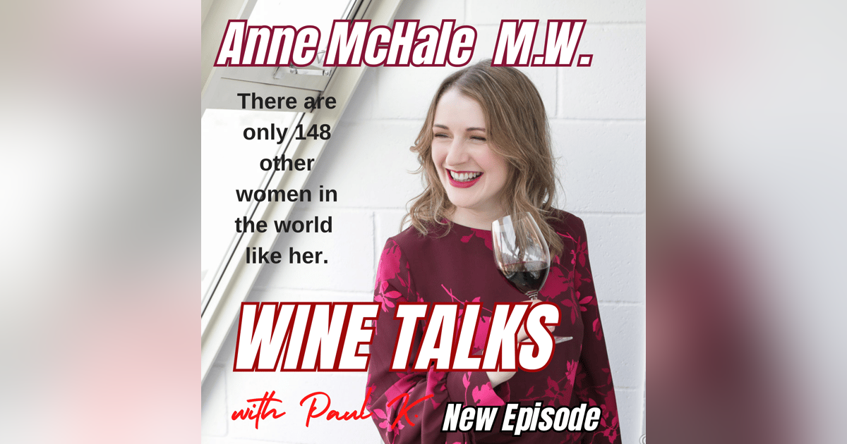 With a Master of Wine and a WSET Diploma and the French language well in hand, she became a wine educator.. Meet Anne McHale. With a Master of Wine and a WSET Diploma and the French language well in hand, she became a wine educator.. Meet Anne McHale.
