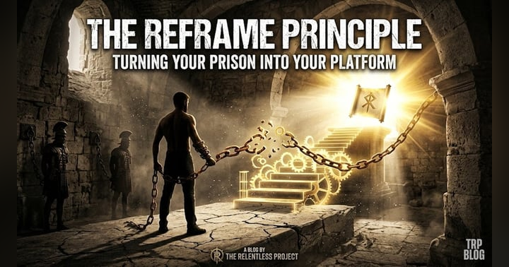 image for The Reframe Principle: Turning Your Prison into Your Platform