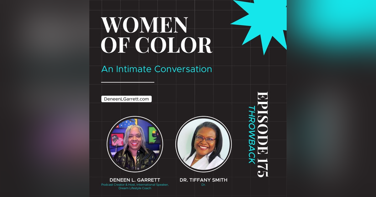 The Importance of Calming the Noise in Our Lives with Dr. Tiffany Smith The Importance of Calming the Noise in Our Lives with Dr. Tiffany Smith