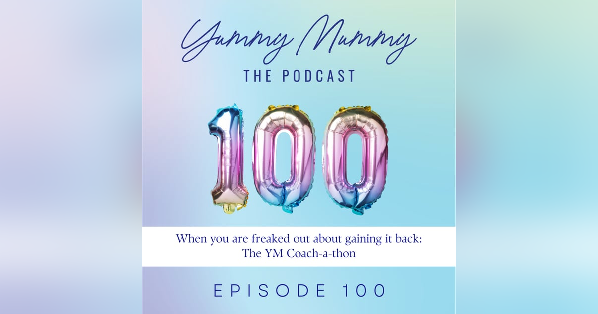 When you are freaked out about gaining it back: The YM Coach-a-thon When you are freaked out about gaining it back: The YM Coach-a-thon