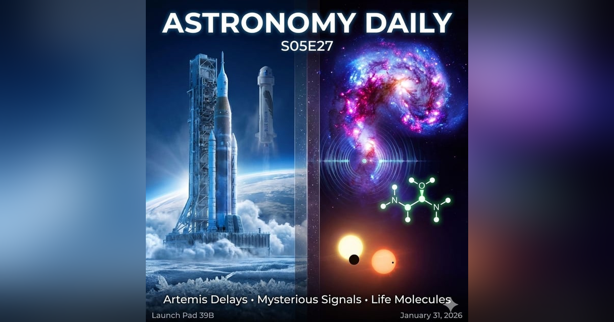 Artemis Delays, Blue Origin's Lunar Pivot, and Life's Building Blocks in Space Artemis Delays, Blue Origin's Lunar Pivot, and Life's Building Blocks in Space