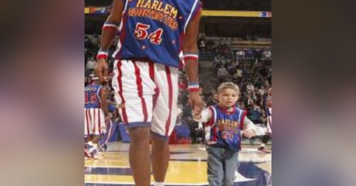 Jay Stretch Middleton Harlem Globetrotters, Safe Lace Active Camps Jay Stretch Middleton Harlem Globetrotters, Safe Lace Active Camps