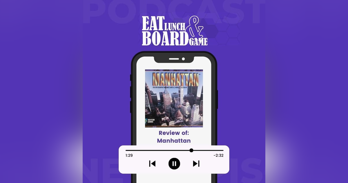 Manhattan - 1994's Spiel des Jahres Winner Manhattan - 1994's Spiel des Jahres Winner