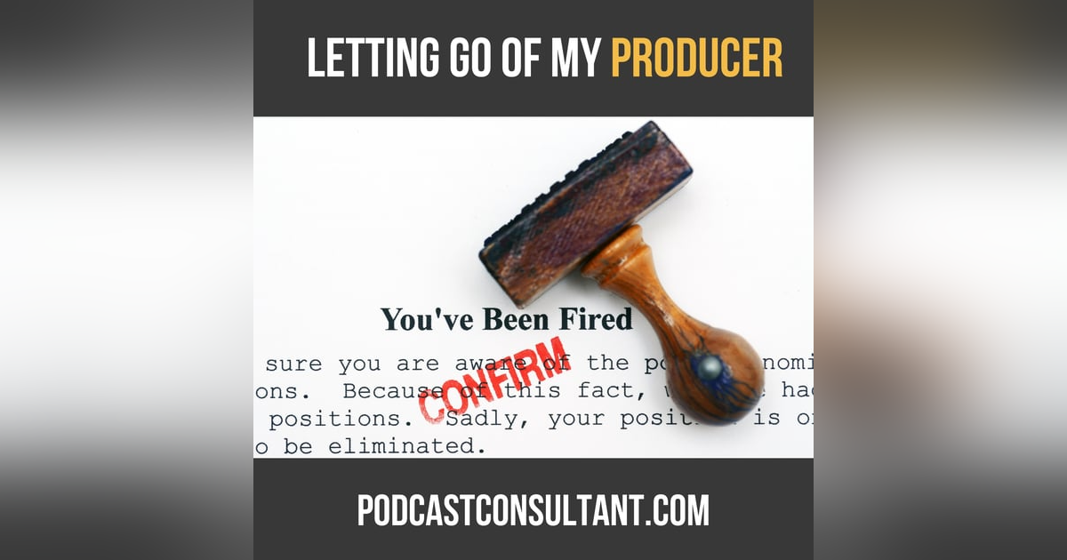 How to Lose the Producer but Keep the Friendship How to Lose the Producer but Keep the Friendship