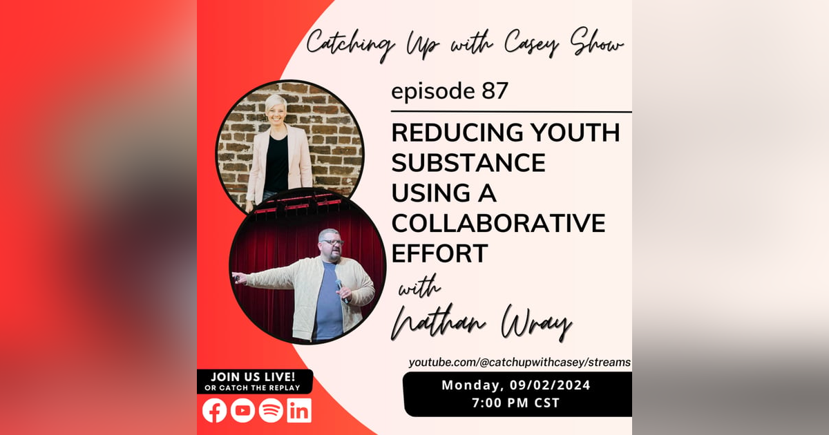 87. Reducing Youth Substance Using a Collaborative Effort with Nathan Wray 87. Reducing Youth Substance Using a Collaborative Effort with Nathan Wray