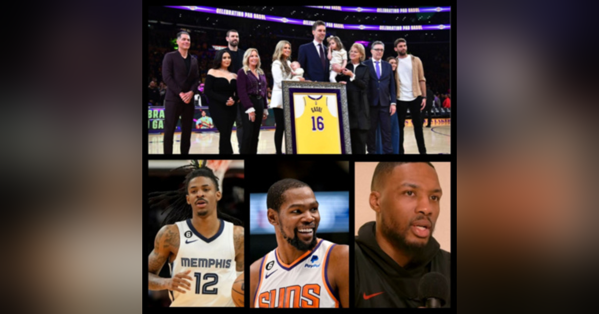 All Things Basketball with GD - Mid March Recap, Part 2 (Fines and Suspensions, Pau Gasol Retirement, Dame Lillard's Loyalty, JJ Redick Issues, ESPN All Female Broadcast, David Benner, March Madness) All Things Basketball with GD - Mid March Recap, Part 2 (Fines and Suspensions, Pau Gasol Retirement, Dame Lillard's Loyalty, JJ Redick Issues, ESPN All Female Broadcast, David Benner, March Madness)